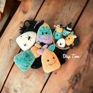 Amigurumi pattern halloween - Crochet pattern halloween - Halloween is coming pattern