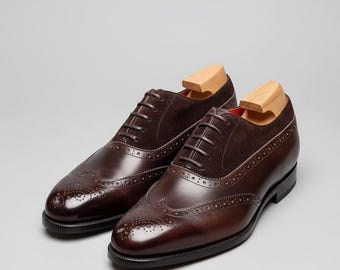 1960s FREEMAN Dark Burgundy Shell Cordovan Plain Toe Bluchers | 8