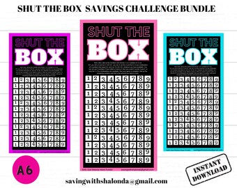 即購入OK★ボックス付き★100days savings challenge Tongina Money Box with Counter 365 Day Money Saving