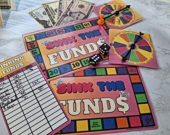 SINK THE FUNDS BoardGame