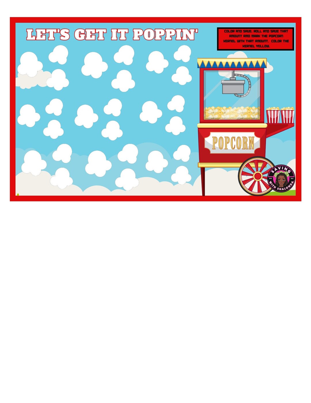 A5 CARNIVAL Let's Get It Poppin' Etsy