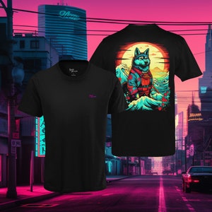Unleash Your Inner Warrior: Discover the Dog Samurai T-Shirt, a Symbol of Loyalty, Honor, and Style