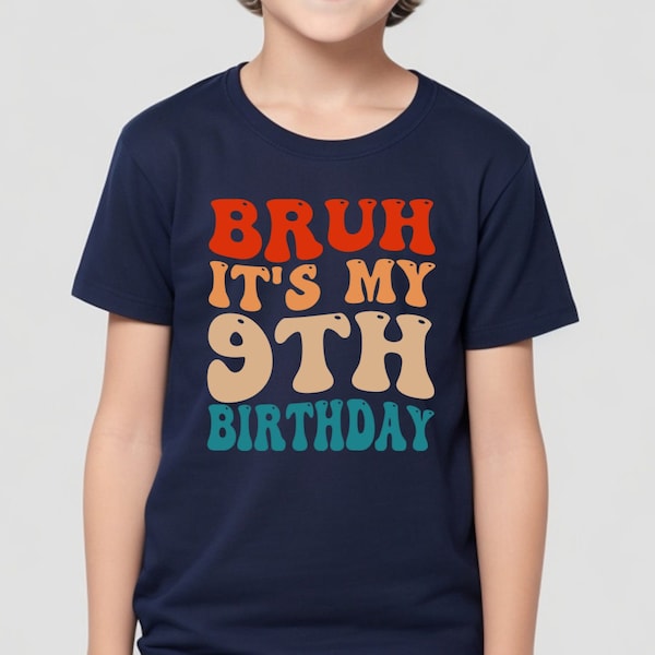 Custom Bruh It's My Birthday Shirt, Custom Its My Age Birthday Tshirt, Birthday Party Tshirt, Funny Birthday Shirt Gift,Birthday Group Shirt