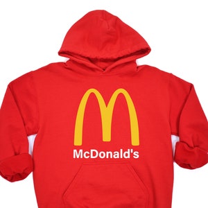 Mcdonalds hoodie website hotsell