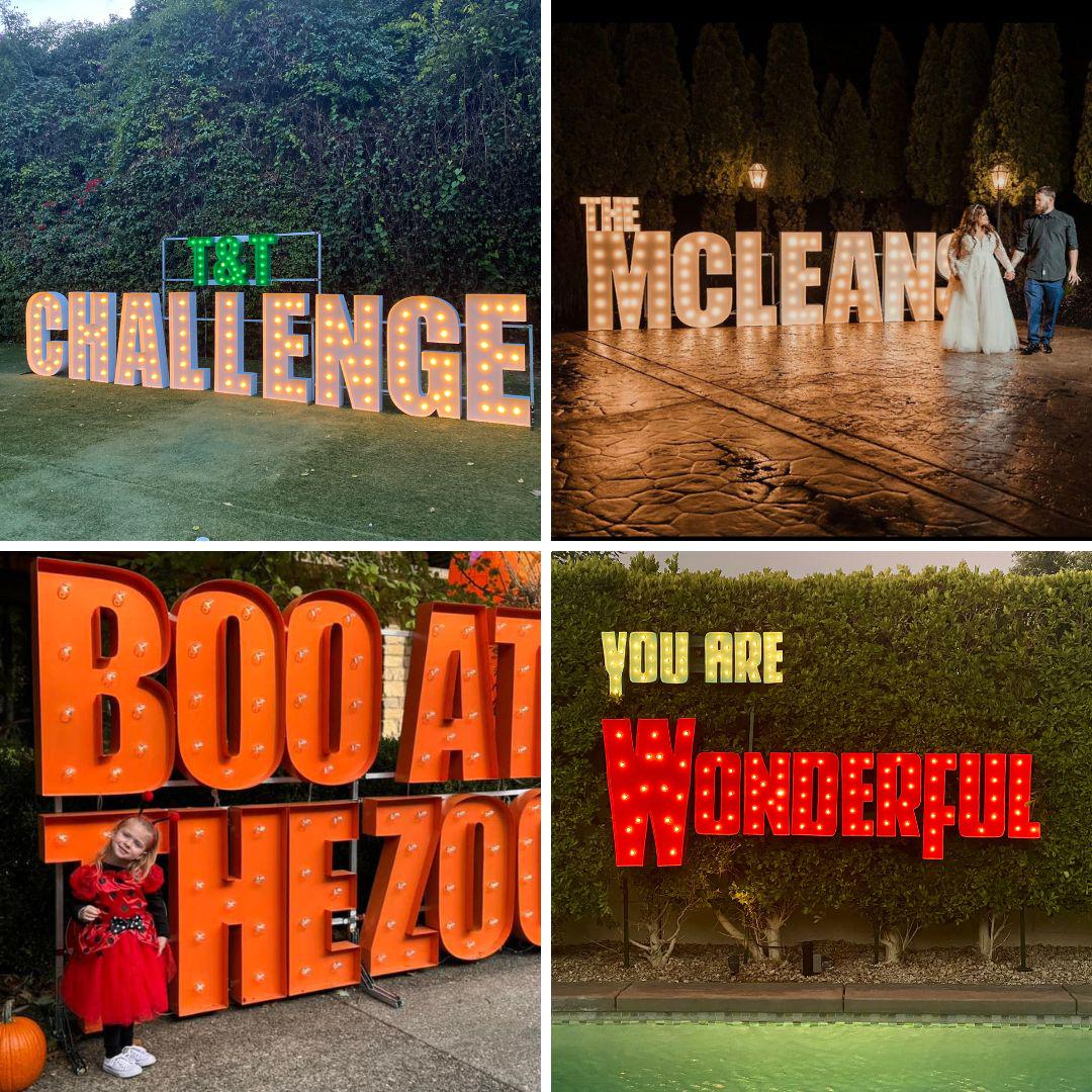 Marquee Letters Stacking Stand | Marquee Letters Metal Stand | Marquee ...