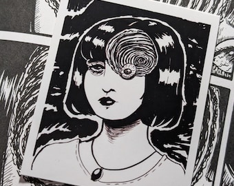 Uzumaki inspired 3inch Sticker Set