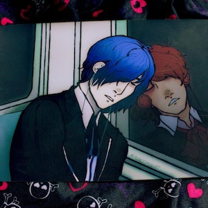 Impression Persona 3 Protags 12 x 7 pouces