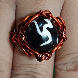 Bague pour hypnose vashikaran la plus puissante aghori, attraction amoureuse, très rare occultisme Le plus puissant et le plus divin entièrement fabriqué à la main image 3