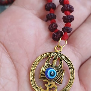 Lord Shiva Uncrossing Enemy Protection Evil Eye Amulet End Curses Pendant A++