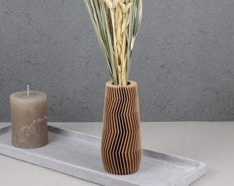 Vase in modern design Vase dried flower decorative vase modern flower vase dried flowers decorative vase decorative gift dry lumen