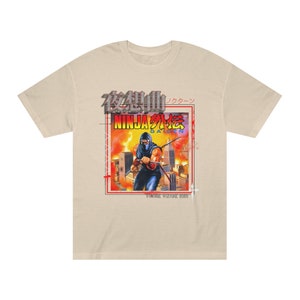 Ninja Gaiden Nes Inspired Ninja Graphic T Vintage Graphic Tshirt 90&#39;s Games Video Game Shirt Unisex Classic Tee