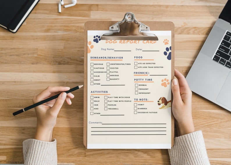 Dog Report Card, the Perfect Solution for Doggy Day Care and Dog ...
