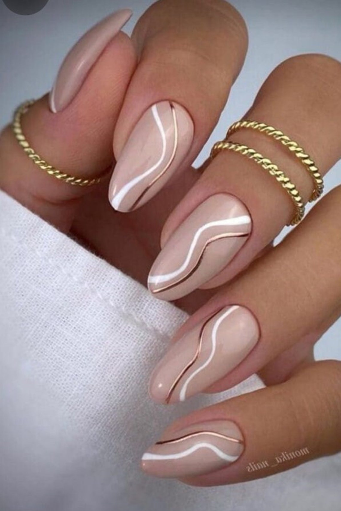 French Nail Art Design - Etsy