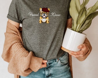 French Bulldog Tshirt for Women, Dog Shirt for Mom, Funny Frenchie Tshirt, Mothers Day Shirt