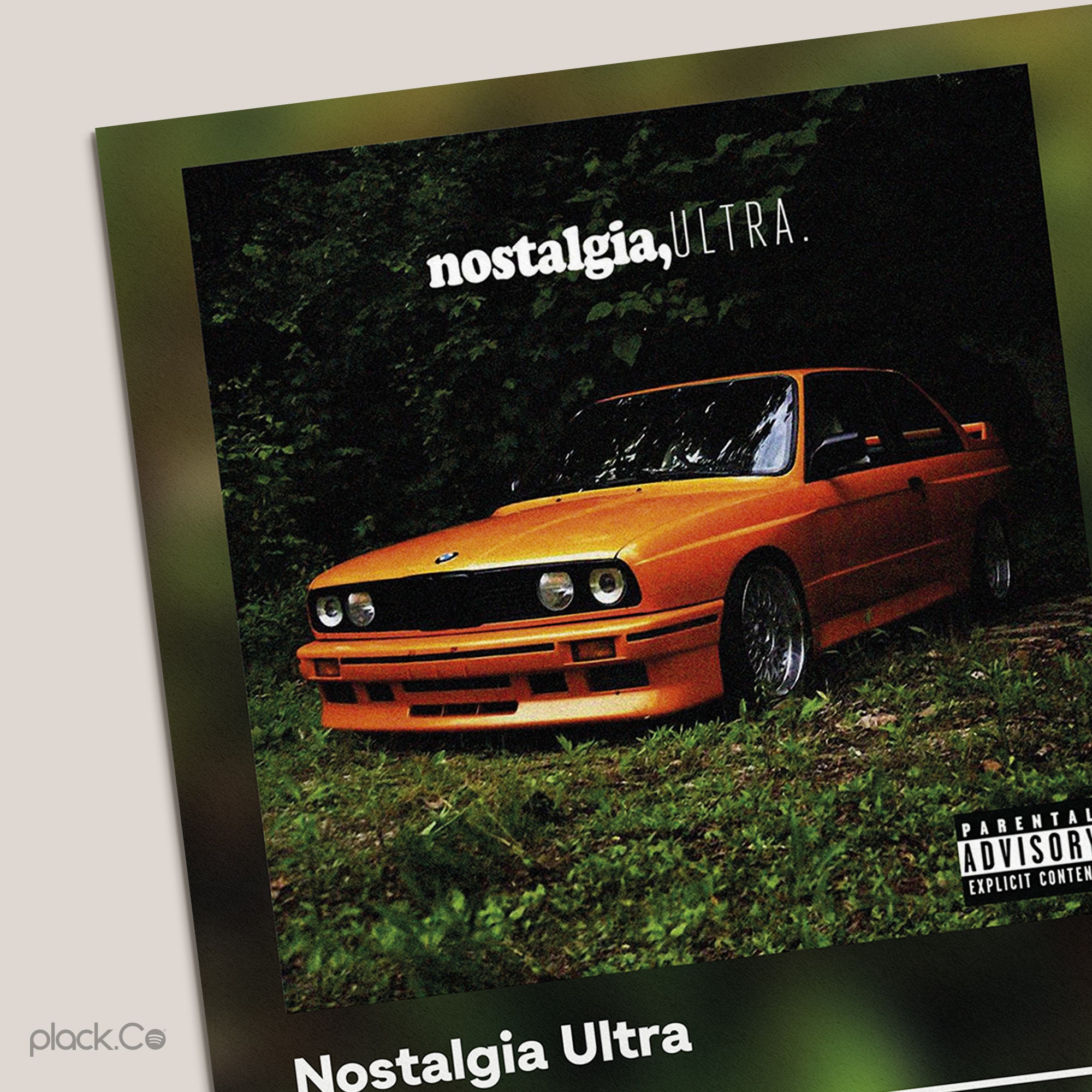 Frank Ocean - Nostalgia Ultra - Custom Album Poster - Hip