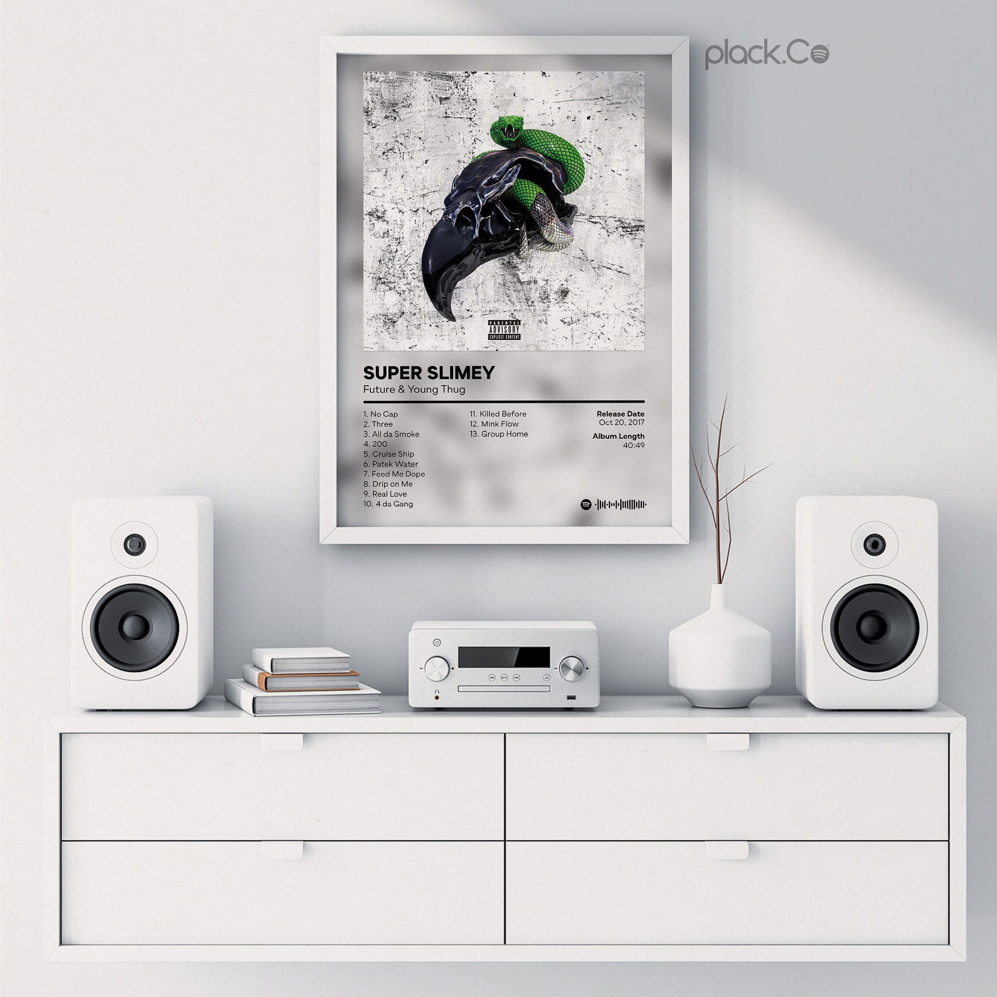 Future & Young Thug Super Slimey Hip Hop Album Poster Custom Album ...