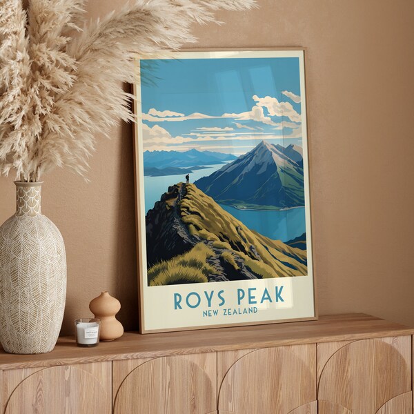 Roy's Peak Art Print main image 0