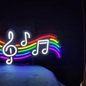 Vector de prueba para un signo musical colorido