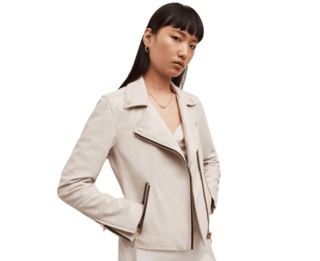 Women's Classic Leather Jacket