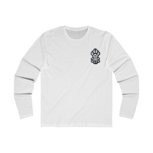 Camiseta de manga larga con logo de calavera y pata de perro / Parche para adiestrador de perros K9