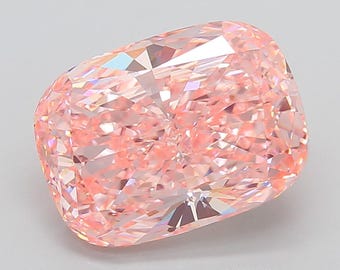 3.00 CT クッションシェイプ ラボ グロウン ダイヤモンド、IGI 認定 