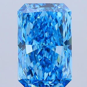 10.06ct Radiant Cut Lab-Grown Fancy Vivid Yellow Diamond, VS1 Clarity, IGI Certified