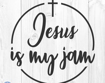 Jesus is My Jam SVG, Christian Svg, Religious Svg, Faith Svg, God Svg ...