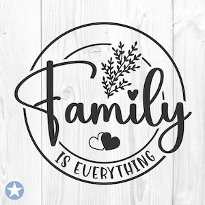 La familia es todo svg, familia svg, signo familiar svg, granja svg, familia sobre todo svg, archivos de corte familiar, cricut, svg, png