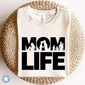 Mom Life Svg, Life Of A Mom Svg, Mother Svg, Mommy Svg, Mother&#39;s Day Svg, Mom Quote Svg, Mom T-shirt Design Svg, Cricut, Svg, Png