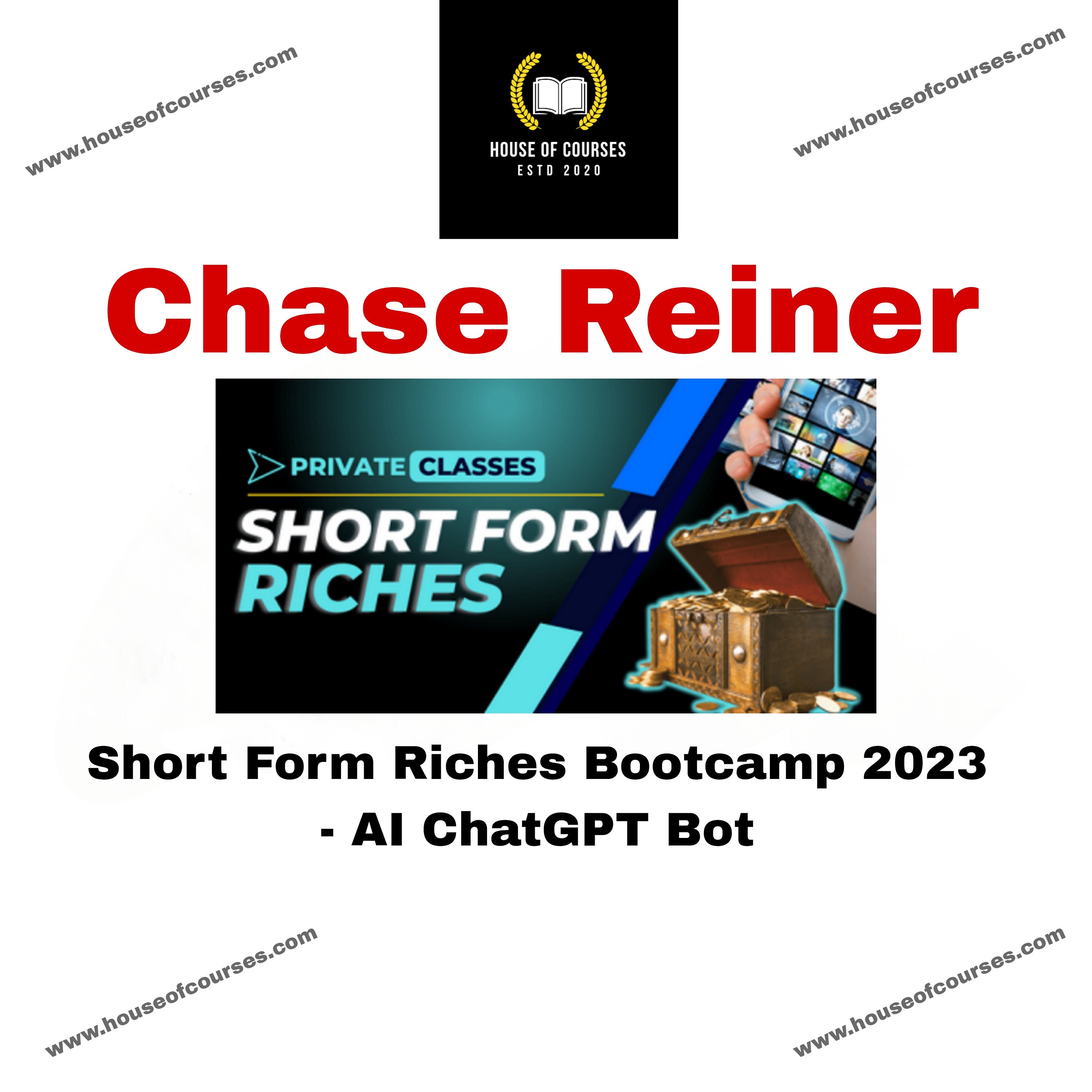 Chase Reiner Short Form Riches Bootcamp 2023 AI Chatgpt - Etsy