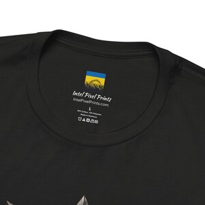Ukraine Grunge Emblem T-Shirt, Beunruhigt-Ukrainischer Stolz T-Shirt Bild 7