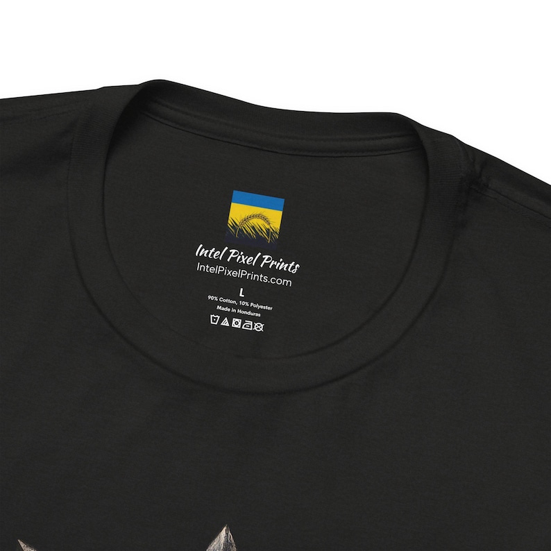 Ukraine Grunge Emblem T-Shirt, Beunruhigt-Ukrainischer Stolz T-Shirt Bild 7