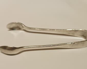 An extremely rare Vintage 1916 Sterling Silver Sugar Cube Tongs