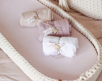 Panier à langer, matelas à langer, table à langer, décoration de chambre d'enfant, panier à langer au crochet, matelas à langer, accessoire pour chambre d'enfant