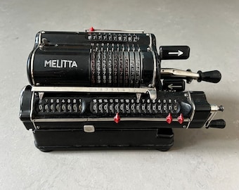 Old Vintage Burroughs Ten Key Calculator - Etsy