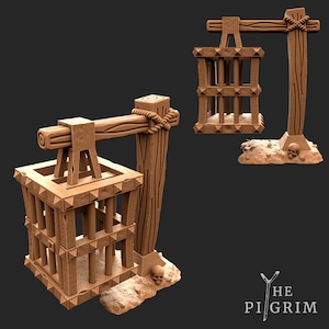 Digital STL file download for Cage Tabletop Terrain