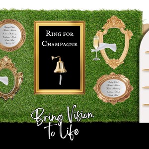 3D realistic event mockup png digital template using canva design for artists designers planners business. wedding, kids party, balloon, backdrop, bridal shower, baby shower, birthday, table setting, planner, event planning, Champagne wall, candy bar