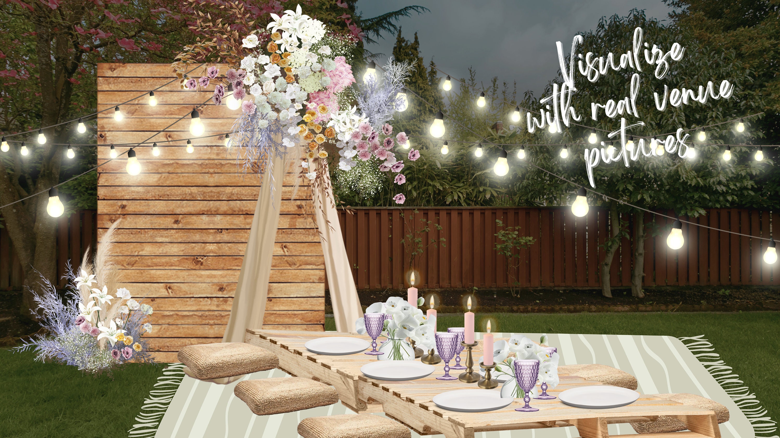 FAIRY LIGHTS Event Styling, Party Backdrop, Event Planning, String