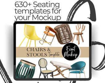 CHAIRS & STOOLS, Event styling, event mockup, Event planner, kids party chair, home decor, event planning, scene creator, home office chair