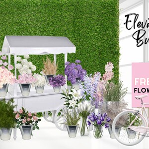3D realistic event mockup png digital template using canva design for artists designers planners business. wedding, kids party, balloon, backdrop, bridal shower, baby shower, birthday, table setting, planner, event planning, flower bar, candy food