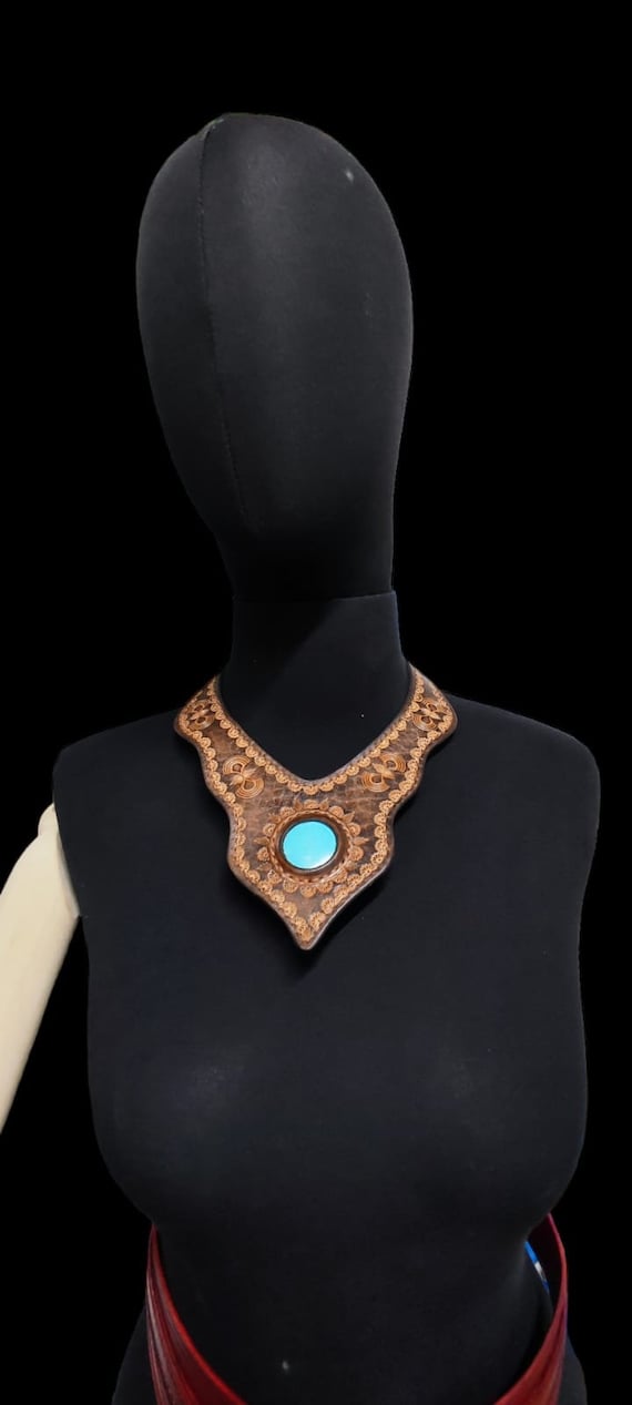 Handmade necklace, elegant ,lather necklace Amazon.com: Huquary 8 Pcs Boho Long Necklaces for Women  main image 3