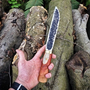 Handmade Hand forged Blacksmith Carbon Steel Yakut Knife