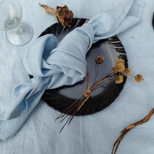 Bulk Cotton Cloth Napkins, Cotton Napkins Wedding Table Decor Napkins, Stone washed Cloth Napkins Set, Napkins For Gift, Solid Color Napkins