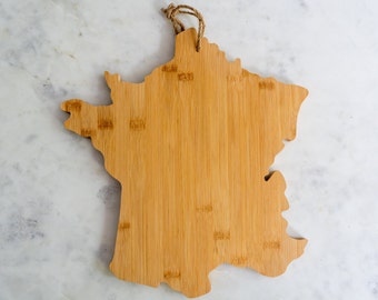 cutting board France | Kitchen and Cooking | gift housewarming house building | Gift for men and women