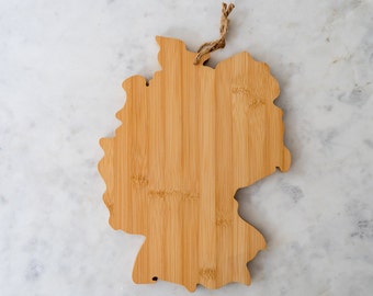 Cutting Board Germany | Kitchen and Cooking | gift housewarming house building | Gift for men and women