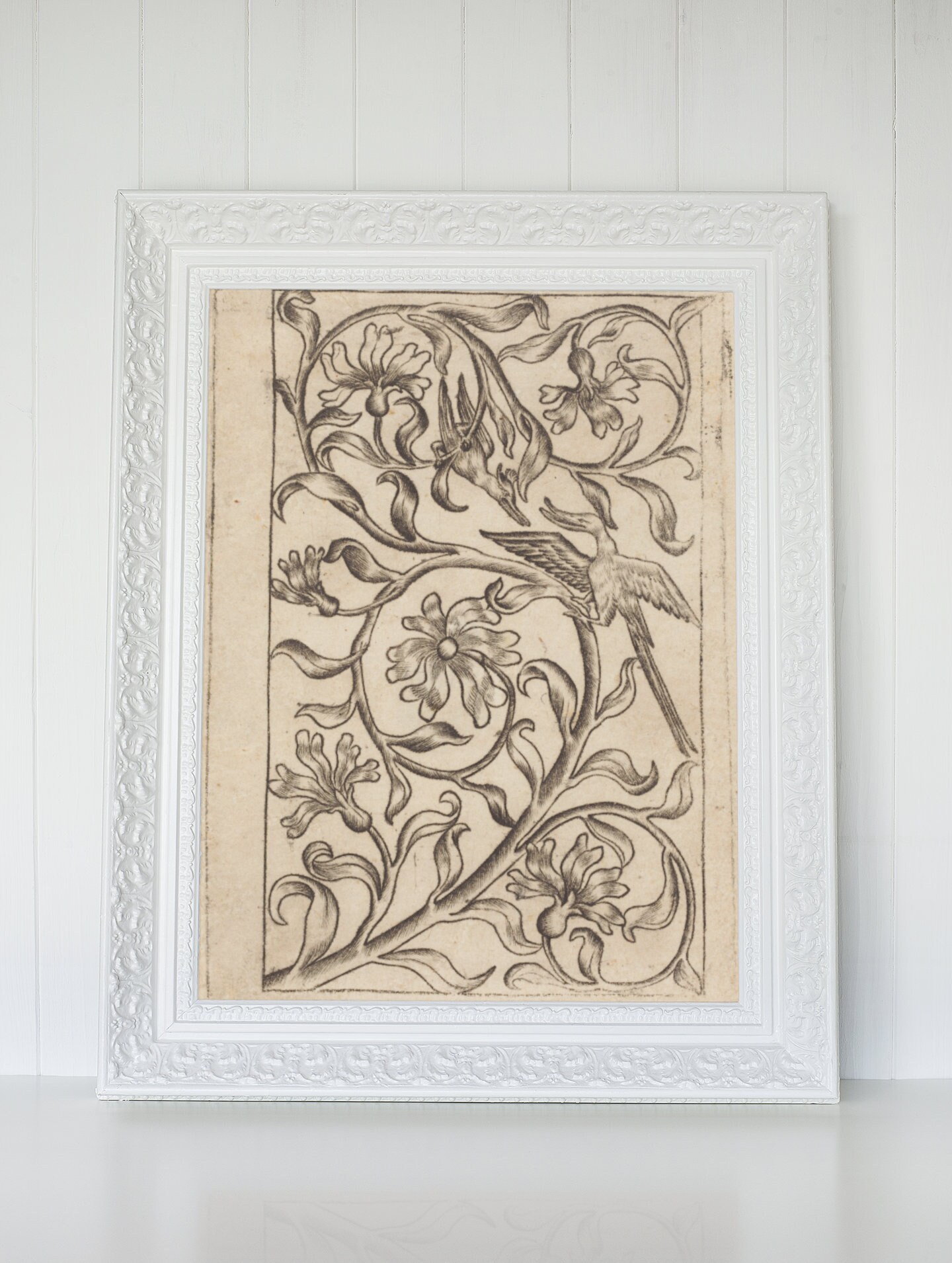 Digital Print Printable Vine Drawing - Etsy