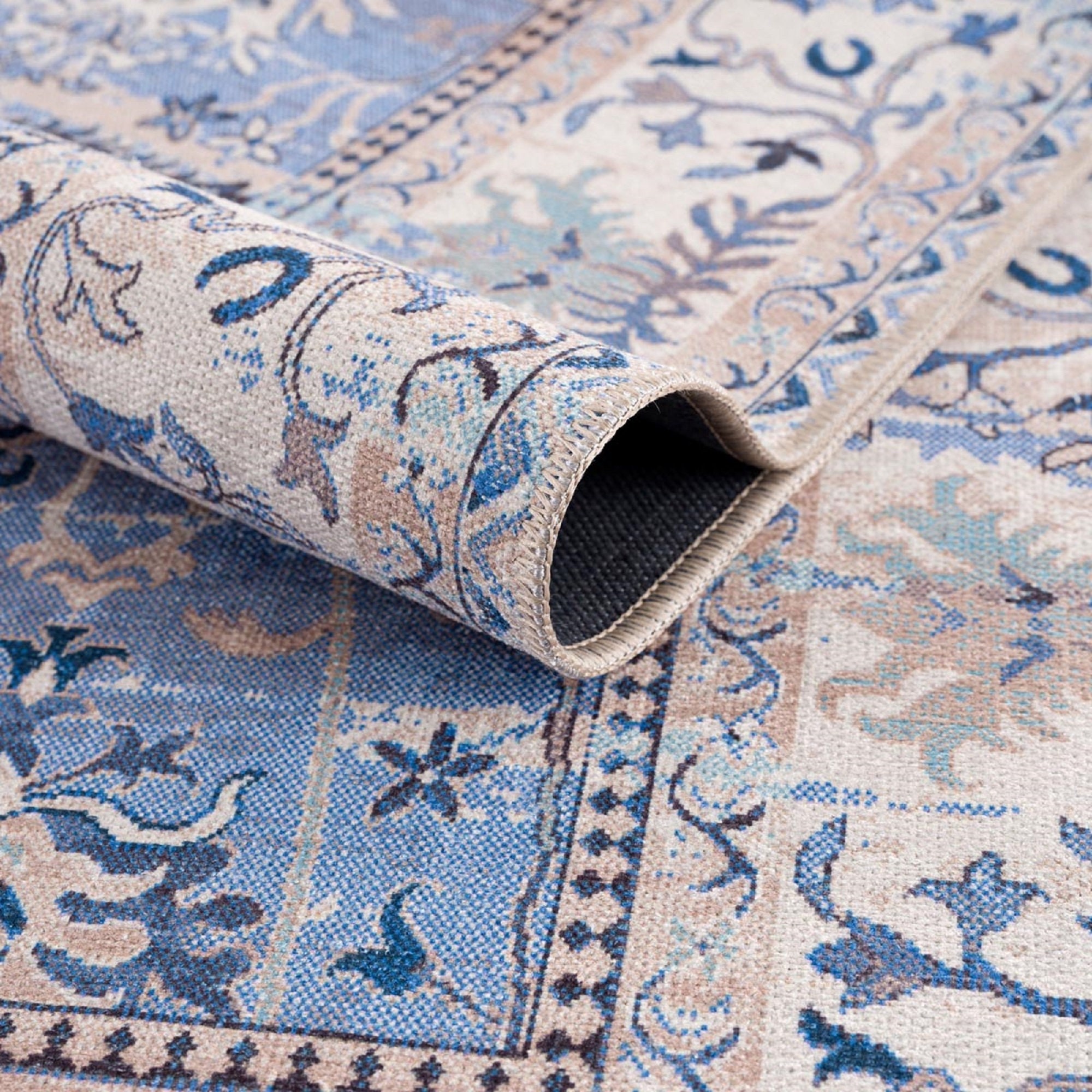 Blue Rug Blue Rug Bedroom Blue Rug 8x10 Blue Rug 8 X 10 Etsy