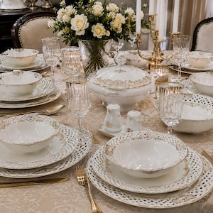 Fancy dinnerware