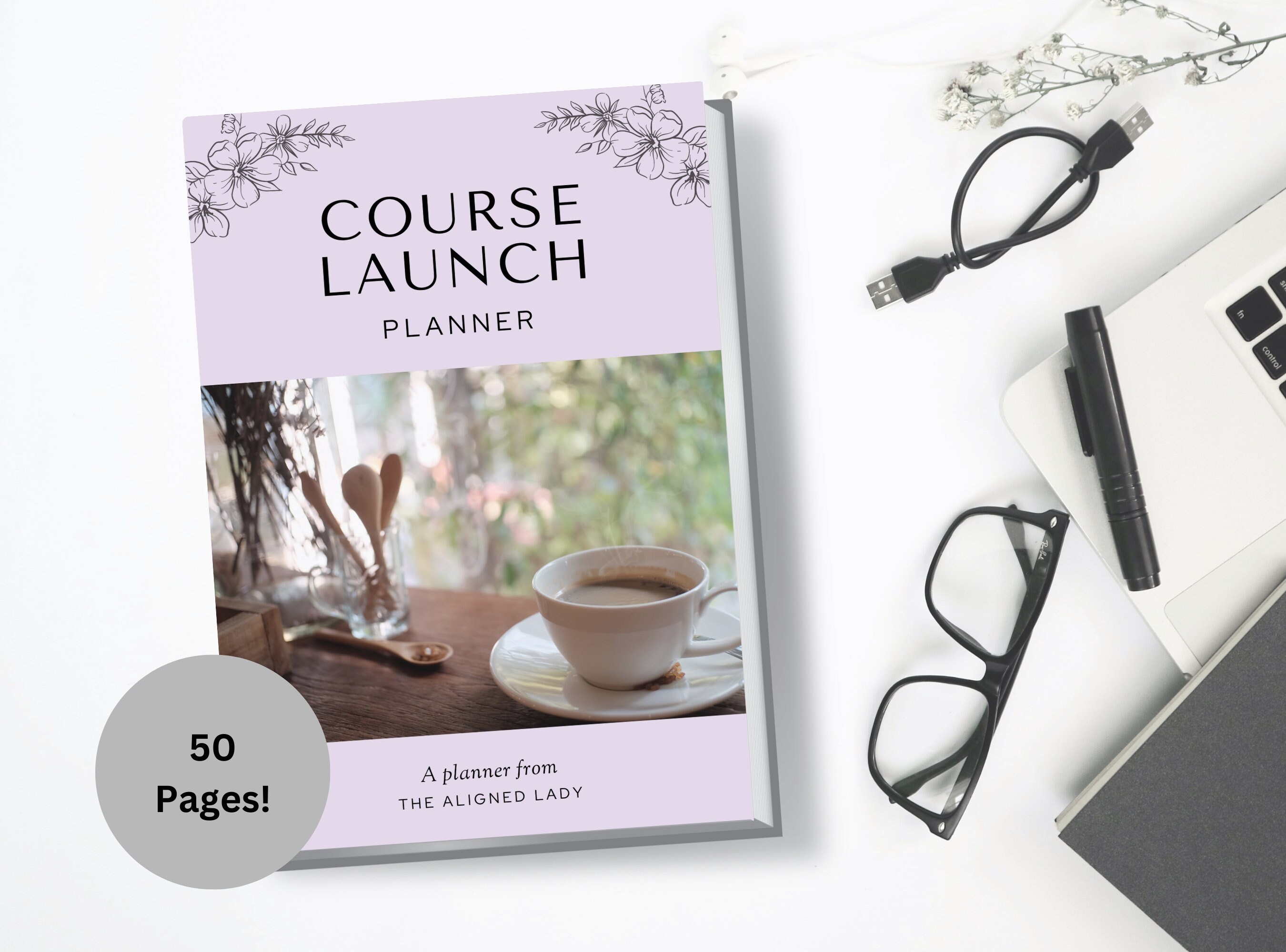Course Launch Planner, Printable Course Planner, 50 Page, Course ...