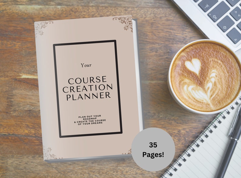 Course Creation Planner, Printable Course Planner, Course Creation ...